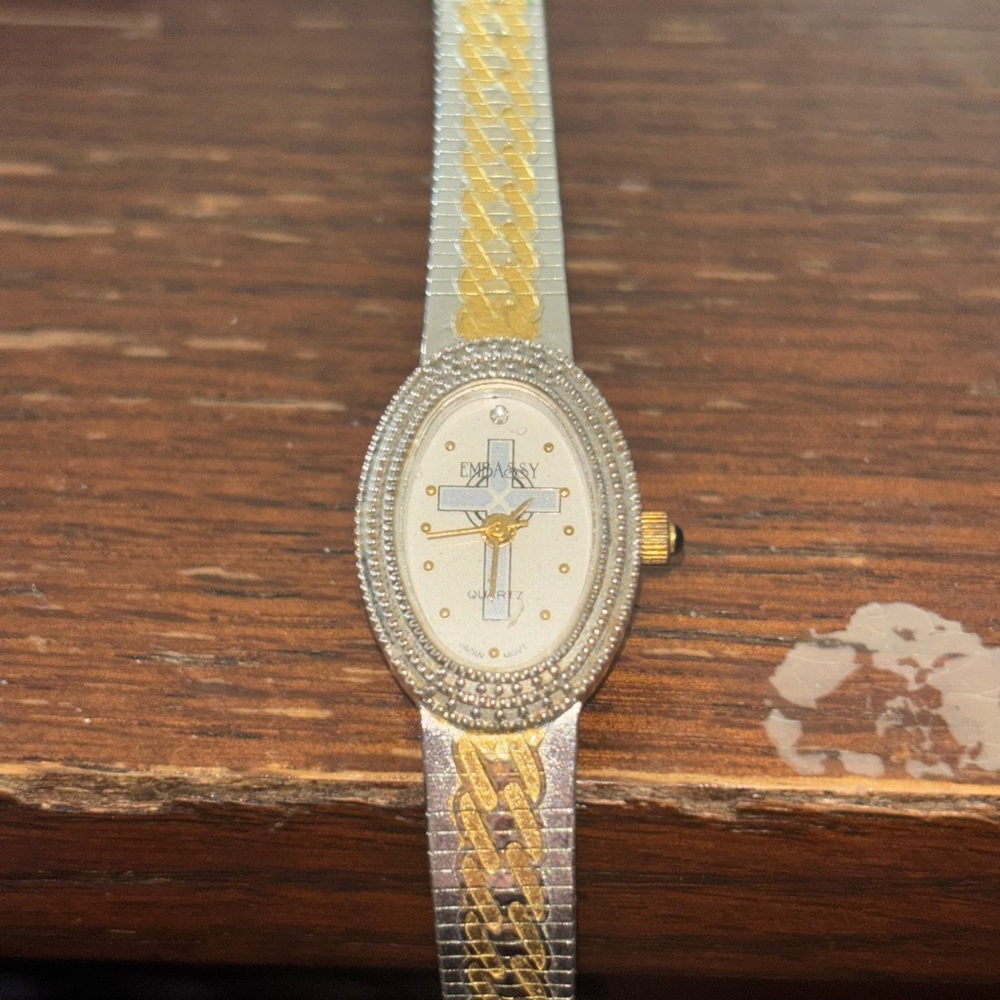 Antique and very rare, gold and silver watch